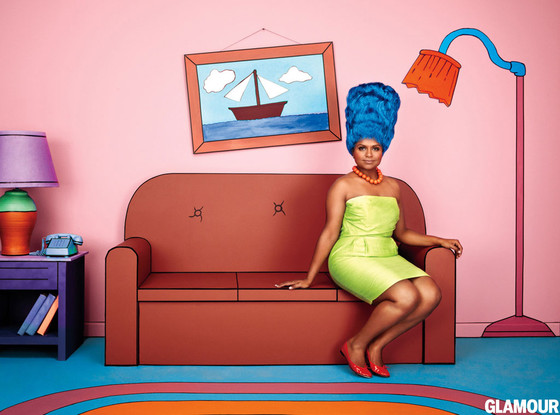 Mindy Kaling, Glamour Magazine Mindy Kaling, Glamour Magazine